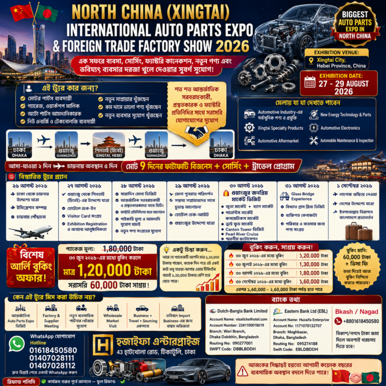 🇨🇳🚗 North China (Xingtai) International Auto Parts Expo & Foreign Trade Factory Show 2026